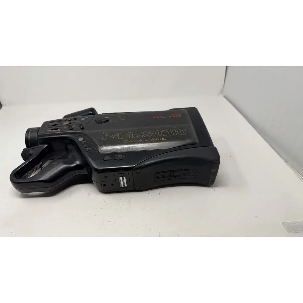 Panasonic OmniMovie VHS HQ Camcorder Case AS-IS Parts Repair Untested